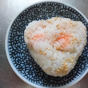 焼きたらこ＆胡麻のおにぎり